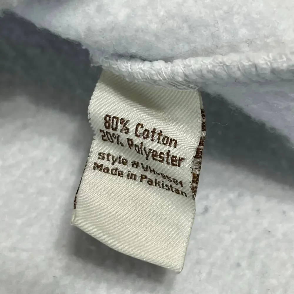 Vintage Havana Est. 1954 Women’s Cropped‎ Sweatshirt Hooded Sz Medium Raw Hem